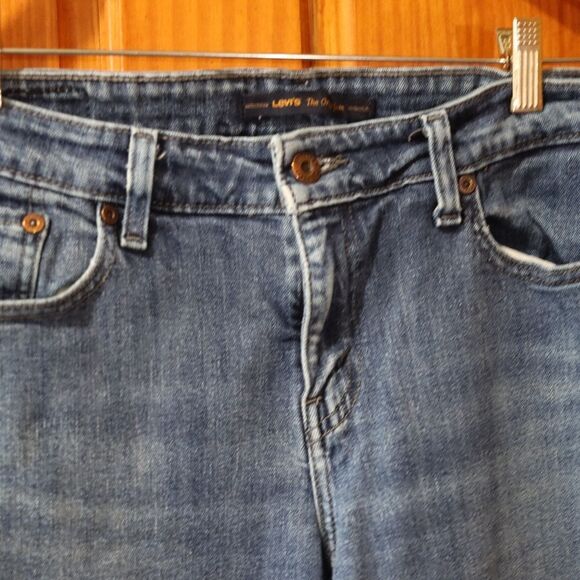 Levi’s Mid Rise Skinny Leg Jeans Women’s Blue Denim Size 10M – Made in Mexic - Picture 3 of 13